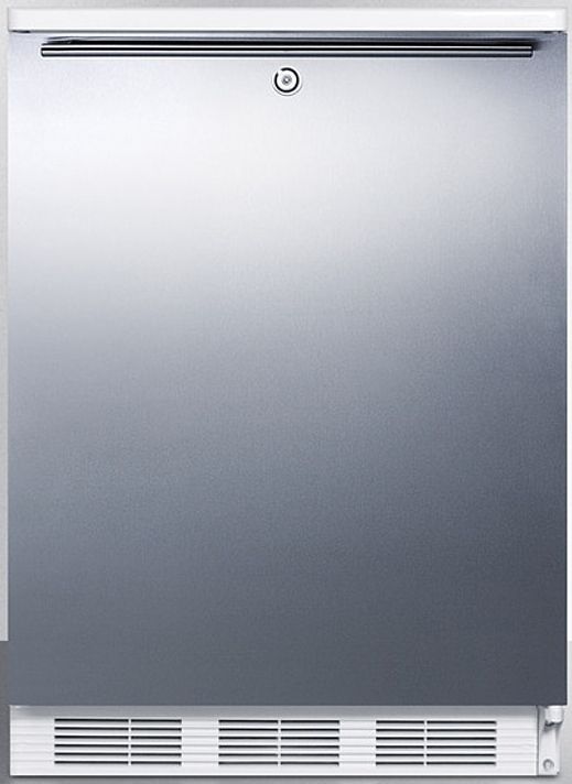 Accucold® by Summit® 5.5 Cu. Ft. Stainless Steel Under the Counter Refrigerator-0