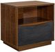 Michael Amini® Kayner Charcoal Nightstand-0