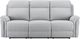 Aurora Furniture Cascade Vanilla Power Reclining Sofa-1