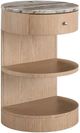 Universal Explore Home™ Modern Nomad Breeze White Oak Nightstand-0