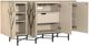 Hooker® Furniture Melange Light Wood Branched Entertainment Credenza-3