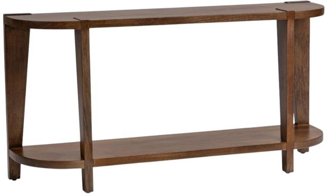 Classic Home Alenna Tundra Brown Console Table-0