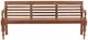 Furniture Classics Brown Antique Plantation Teak Outdoor Bench-1
