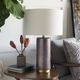 Surya Greer Copper Table Lamp-5