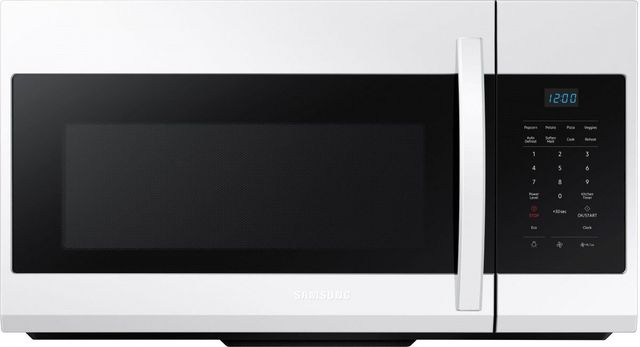 Samsung 1.7 Cu. Ft. White Over The Range Microwave-0