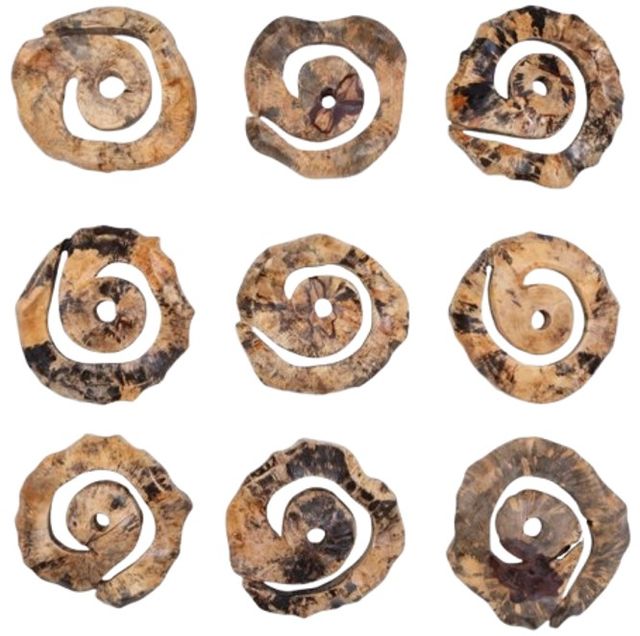 Uttermost® Corkscrew 9-Piece Natural Wall Decor Set-0