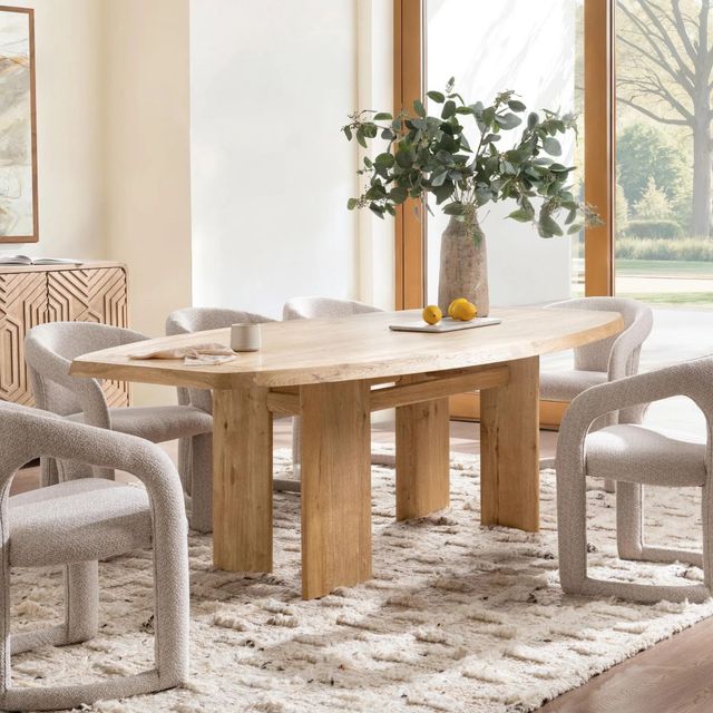 Classic Home Sorento Saltair Natural 94" Dining Table-1