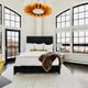 Currey & Company Chauveau Contemporary Gold Leaf/Pearl White Chandelier-2