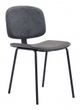 Zuo® Worcester Gray Dining Chair-0