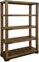 International Furniture Direct Parota Brown 70" Bookcase-0