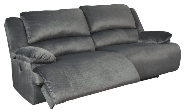 Signature Design by Ashley® Clonmel Charcoal Two Seat Reclining Power Sofa-0