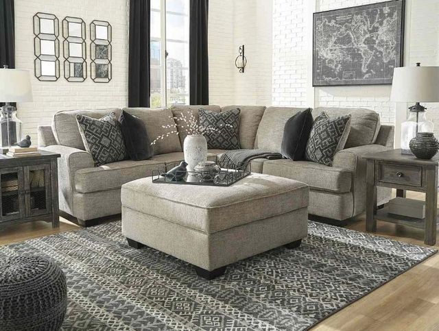 Signature Design by Ashley® Bovarian 2-Piece Stone Sectional Sofa-2