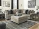 Signature Design by Ashley® Bovarian 2-Piece Stone Sectional Sofa-2
