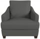Bassett® Furniture Club Level Leland Flint Gray Chair-0