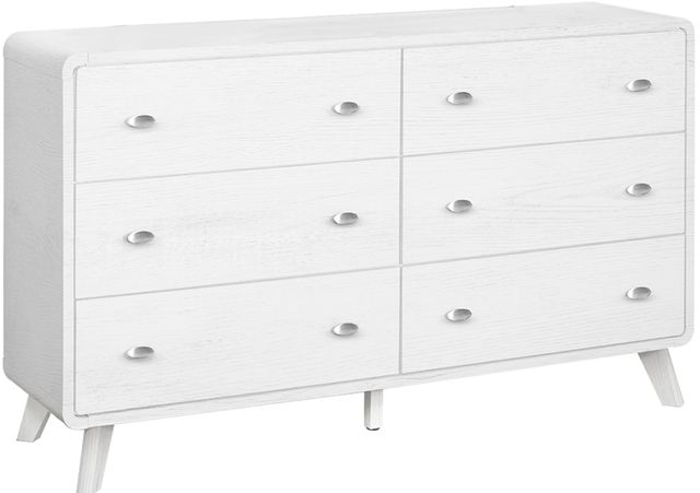 Monarch Specialties Inc. White Oak Dresser-0