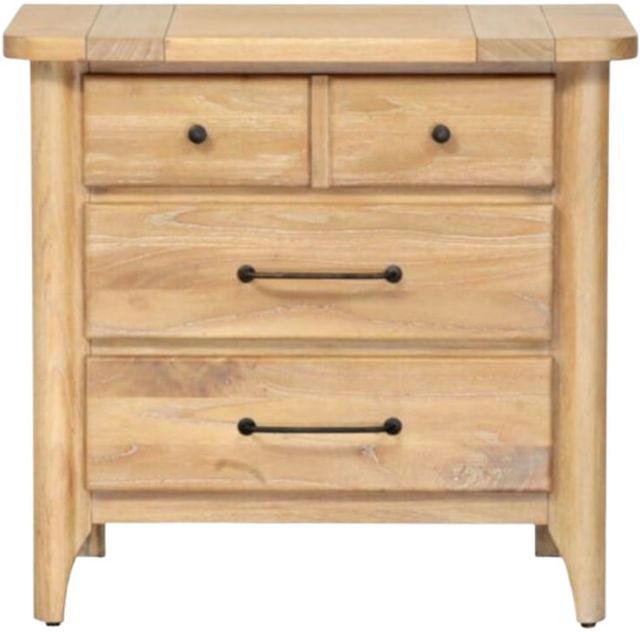 Napa Furniture Design Aria Beige Large Nightstand-1