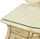 Michael Amini® Platine De Royale Champagne Vanity Desk and Mirror-4