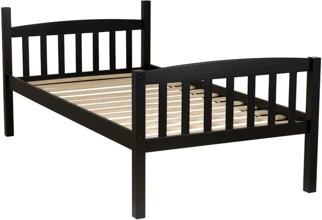 Linon Parker Black Twin Over Twin Bunk Bed-2