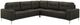 Armen Living Pimentel 3-Piece Cola Sectional Set-0
