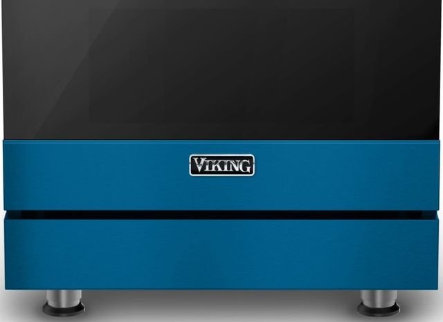 Viking® 3 Series 30" Alluvial Blue Pro Style Dual Fuel Liquid Propane Range-2