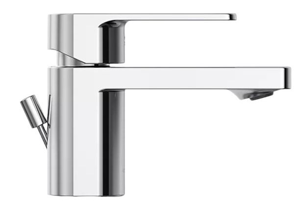 KOHLER® Parallel® Polished Chrome Low Single-Handle Bathroom Sink Faucet-2