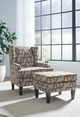 Best® Home Furnishings Customizable Field & Stream Home Sterling Wing Back Chair with Espresso Legs-5