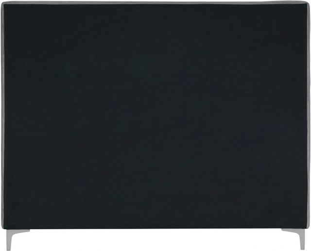 Meridian Furniture Geri Gray King Upholstered Panel Bed-3