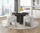 Homelegance® Marais Light Gray Side Chair-1