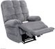 Mega Motion® iNFI Poco Angus Slate Power Lift Recliner with Deluxe Heat and Massage-1