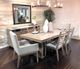Bernards Coronado Brown Slat Dining Table-1