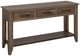 International Furniture Direct Natural Teca Brown Sofa Table-0