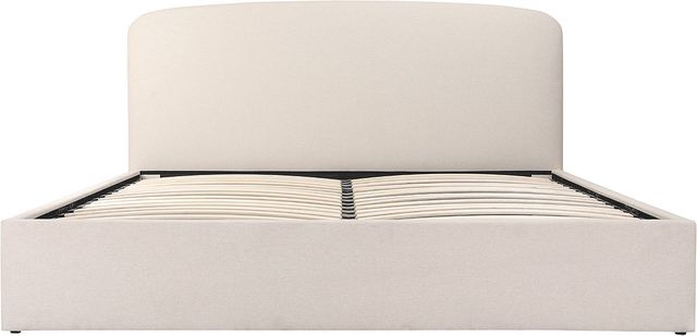 Moe's Home Collection Joan Cream King Storage Bed-1