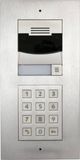 Control4® DS2 Brushed Nickel Door Station Flush Mount with Keypad-0