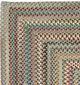 Capel Rugs Bear Creek Misty Blue 20" x 30" Concentric Rectangle Throw Rug-1