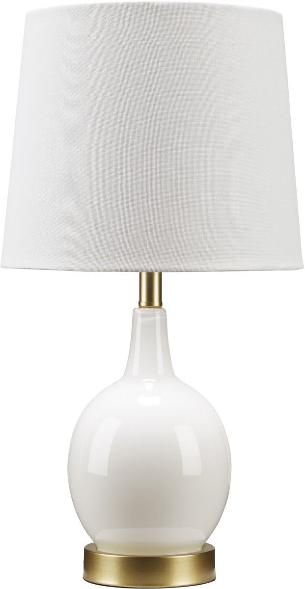 Signature Design by Ashley® Arlomore White Glass Table Lamp-0