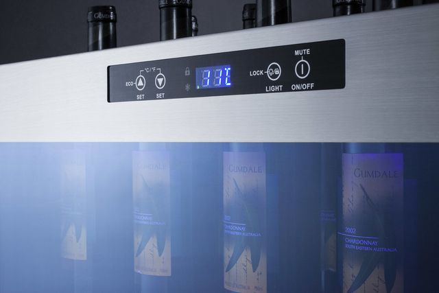 Summit® Commercial Series 36" Stainless Steel Wine Cooler-3
