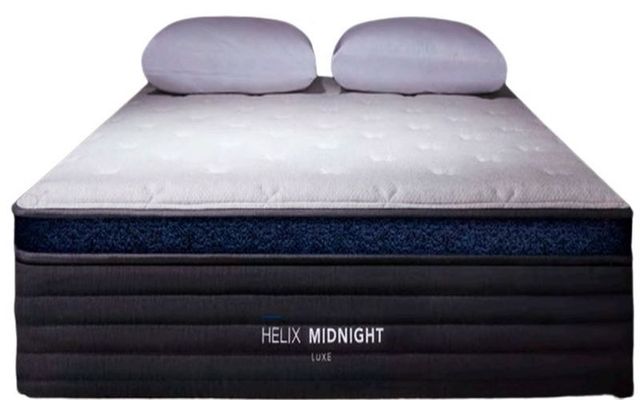 Helix Sleep Luxe Midnight 13.5" Hybrid Medium Pillow Top Twin Mattress in a Box with GlacioTex™ Cooling Cover-0