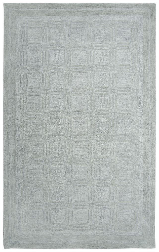 Rizzy Home Fifth Avenue Gray 5' x 8' Rug-0
