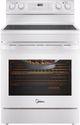Midea® 30" White Freestanding Electric Range-4