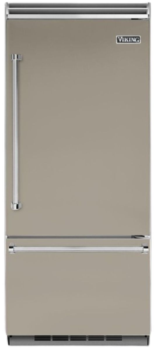 Viking® 5 Series 36 in. 20.4 Cu. Ft. Nantucket Built In Counter Depth Right Hinge Bottom Freezer Refrigerator