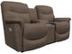 La-Z-Boy® James Hazel Power Reclining Loveseat with Console, Headrest, and Lumbar-0