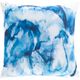 Surya Azora Sky Blue 18"x18" Toss Pillow with Down Insert-3