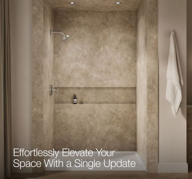 KOHLER® Purist® Rite-Temp® Vibrant Brushed Nickel 2.5 GPM Shower Trim Kit with Lever Handle-4