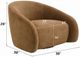 ACME Furniture Zoey Chocolate Accent Chair with Swivel-2