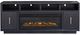 Legends Home Sunset Black 84" Fireplace TV Stand-2