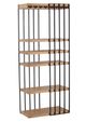 A & B Home Black/Natural Accent Shelf -0