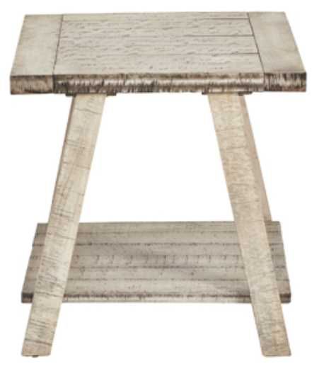American Wholesale Furniture Cloud Gray End Table-2
