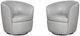 Parker House® Barolo 2-Piece Steamboat Ice Swivel Club Chair Set-0