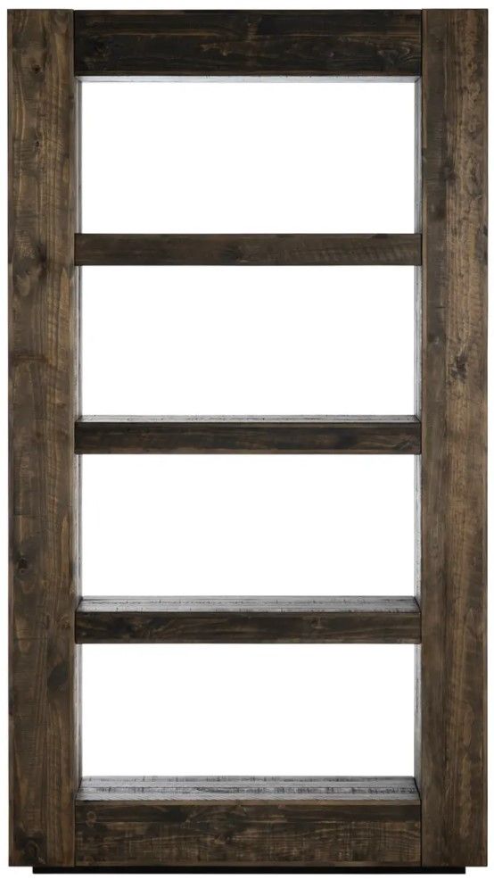 Crestview Collection Aspen Brown Etagere-1