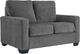 Signature Design by Ashley® Rannis Pewter Twin Sofa Sleeper-0